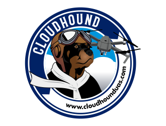 Cloudhound UAS logo design by Kruger