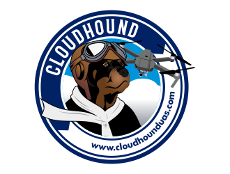 Cloudhound UAS logo design by Kruger