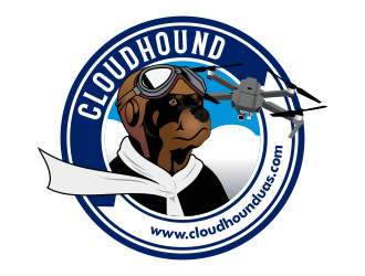 Cloudhound UAS logo design by Kruger
