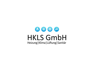 HKLS GmbH logo design by haidar