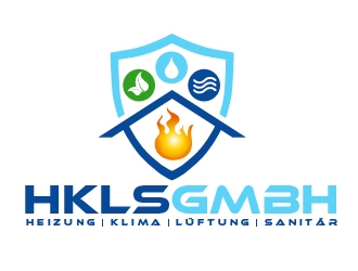 HKLS GmbH logo design by shravya
