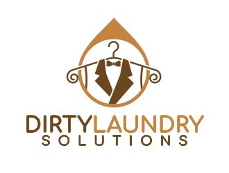DirtyLaundrySolutions logo design by b3no