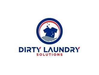 DirtyLaundrySolutions logo design by Lovoos