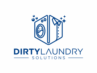 DirtyLaundrySolutions logo design by agus