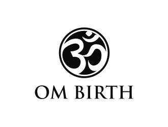 Om Birth logo design by mbamboex