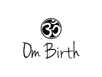 Om Birth logo design by mbamboex