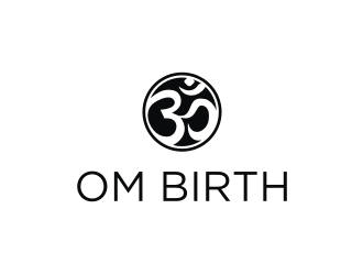 Om Birth logo design by mbamboex
