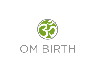 Om Birth logo design by mbamboex
