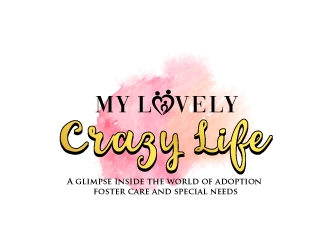My Lovely Crazy Life logo design by usashi