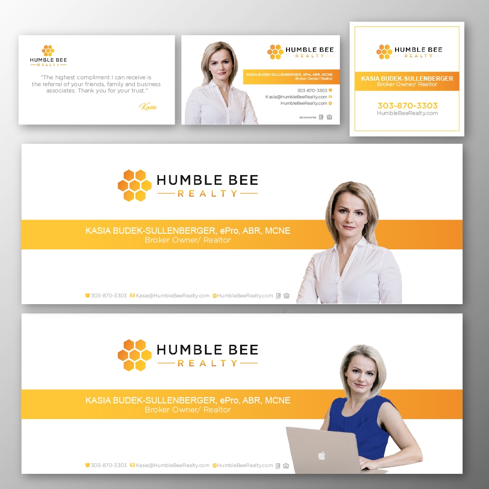Humble Bee Realty logo design by jhon01