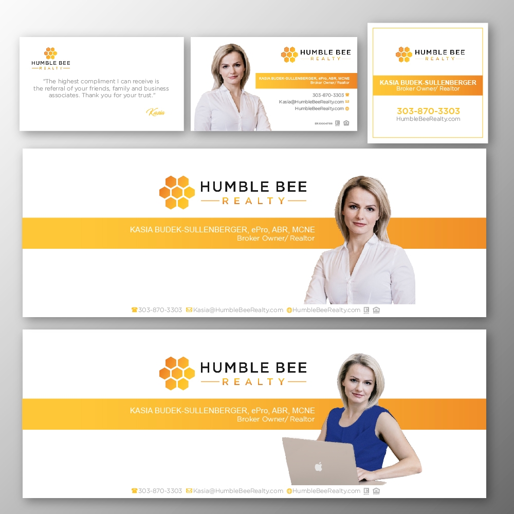 Humble Bee Realty logo design by jhon01
