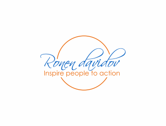 Ronen davidov - Inspire people to action logo design by checx