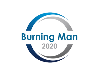 Burning Man 2020 logo design by BlessedArt