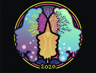 Burning Man 2020 logo design by coco