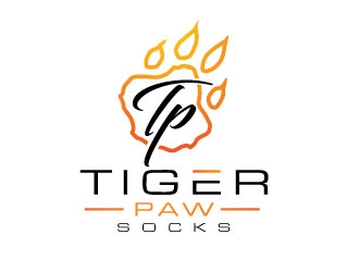Tiger paw logo design by REDCROW