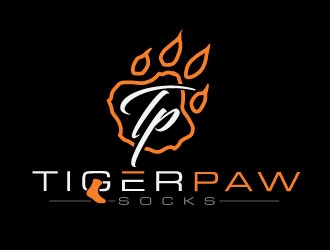 Tiger paw logo design by REDCROW