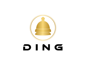 Ding logo design by giphone