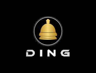 Ding logo design by giphone
