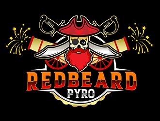 Redbeard Pyro logo design by PrimalGraphics