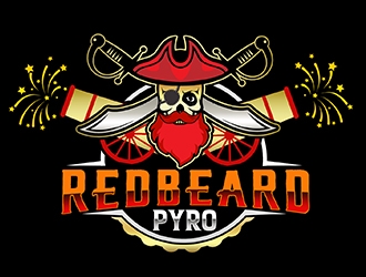 Redbeard Pyro logo design by PrimalGraphics