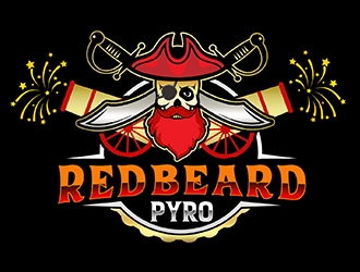 Redbeard Pyro logo design by PrimalGraphics