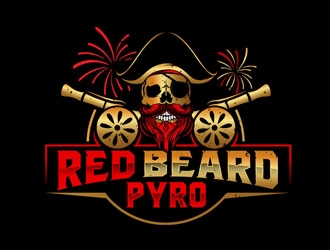 Redbeard Pyro logo design by DreamLogoDesign