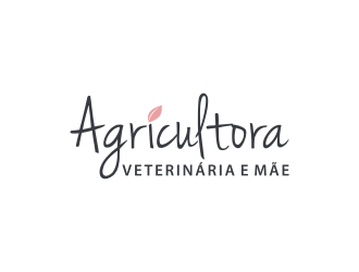 Agricultora, Veterinária e Mãe logo design by haidar