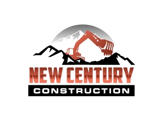 New Century Construction logo design by jaize