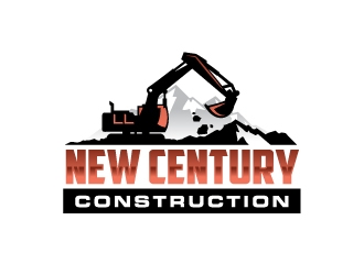 New Century Construction logo design by jaize