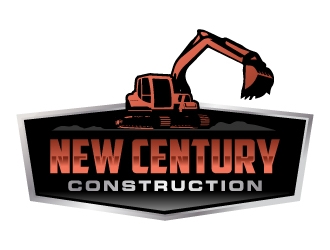 New Century Construction logo design by jaize