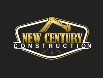 New Century Construction logo design by bosbejo