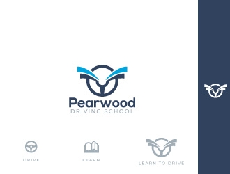 Pearwood Driving School logo design by Bojan