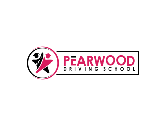 Pearwood Driving School logo design by giphone