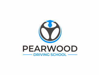 Pearwood Driving School logo design by mutafailan