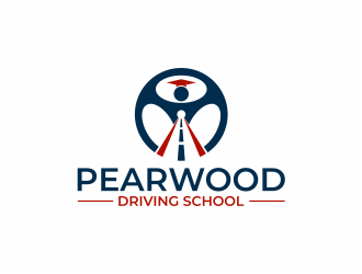 Pearwood Driving School logo design by mutafailan