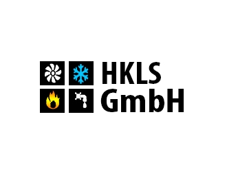 HKLS GmbH logo design by bougalla005