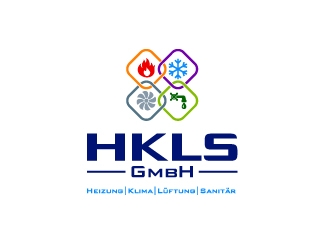 HKLS GmbH logo design by josephope