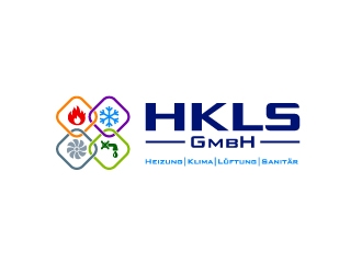 HKLS GmbH logo design by josephope