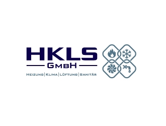 HKLS GmbH logo design by josephope