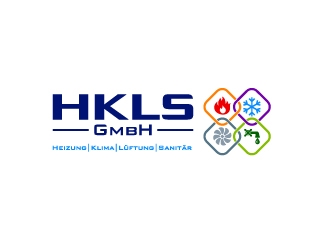 HKLS GmbH logo design by josephope
