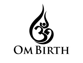 Om Birth logo design by b3no