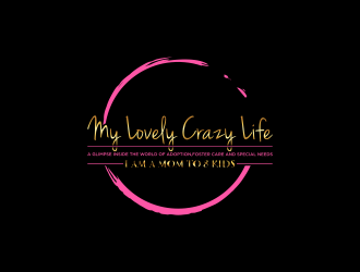 My Lovely Crazy Life logo design by luckyprasetyo