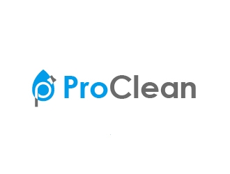 ProClean logo design by BeezlyDesigns