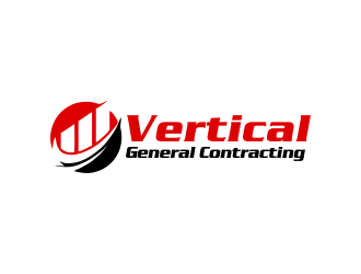 Vertical General Contracting logo design by Gwerth