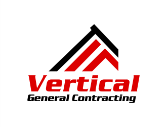 Vertical General Contracting logo design by Gwerth