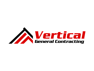 Vertical General Contracting logo design by Gwerth