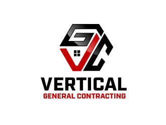 Vertical General Contracting logo design by THOR_