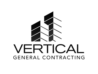 Vertical General Contracting logo design by kunejo