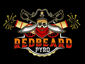 Redbeard Pyro logo design by PrimalGraphics
