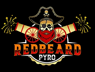 Redbeard Pyro logo design by PrimalGraphics